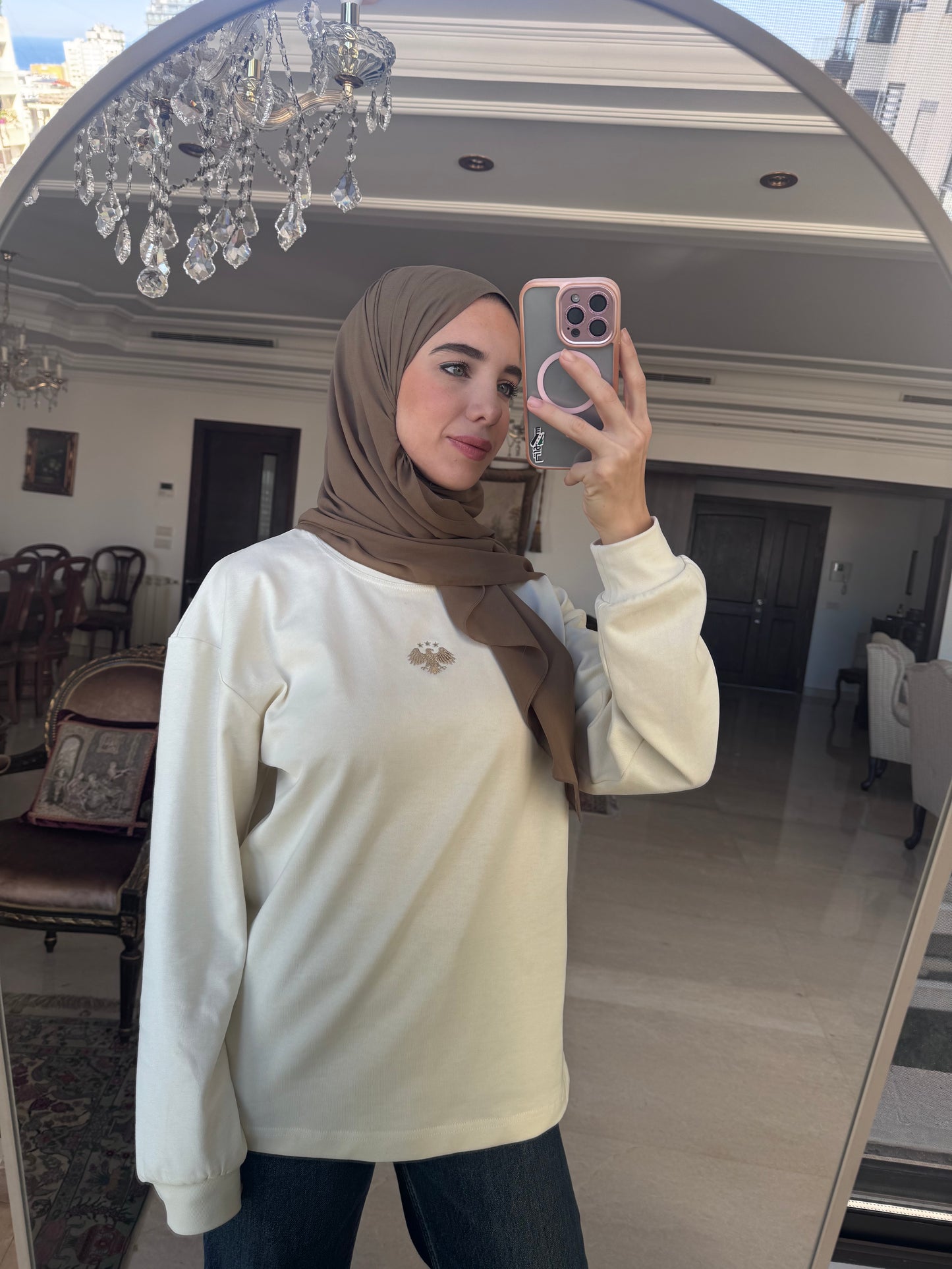 Syrian Eagle Emblem Tshirt (long)