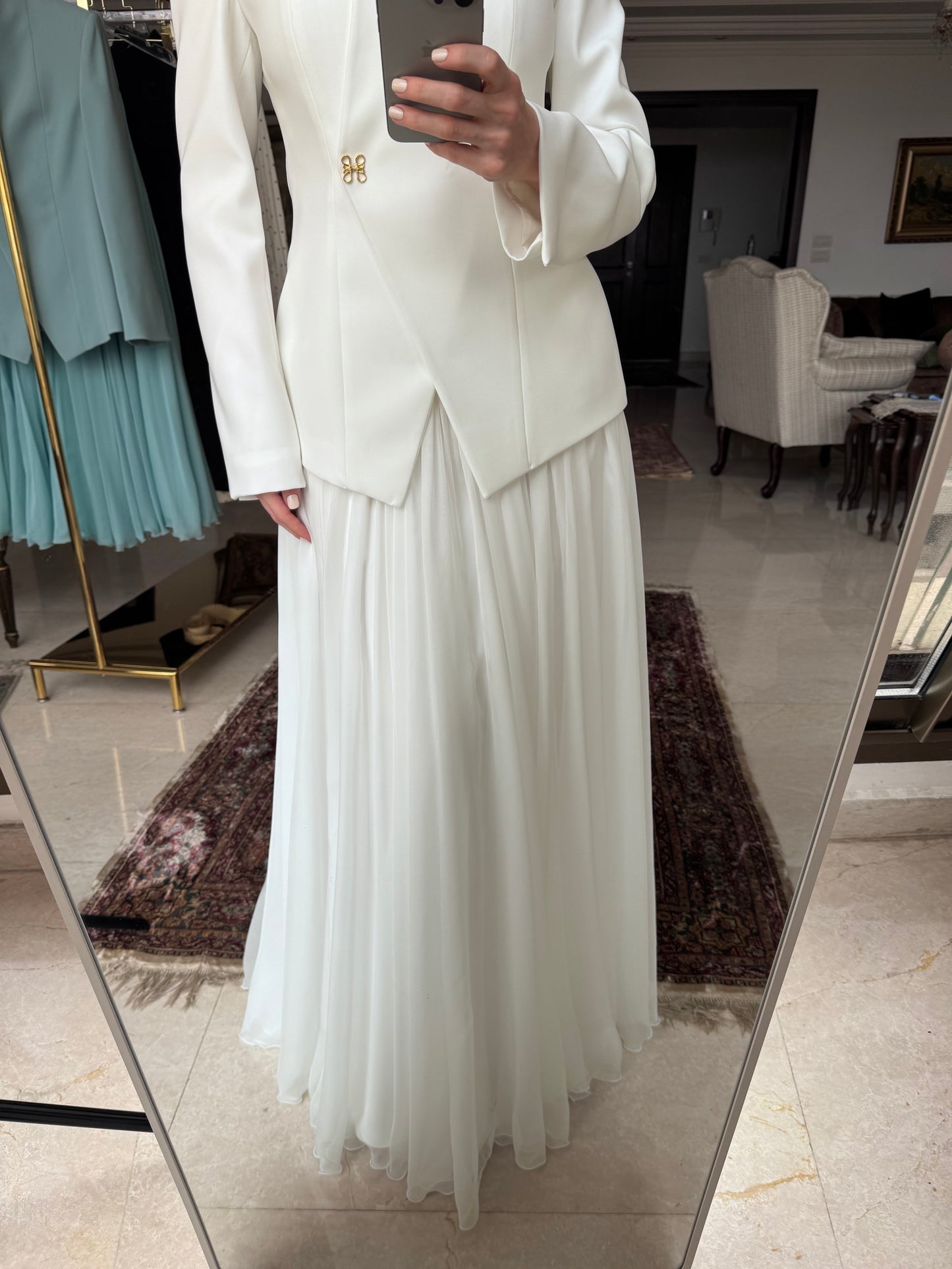 Perla Set in Snow White