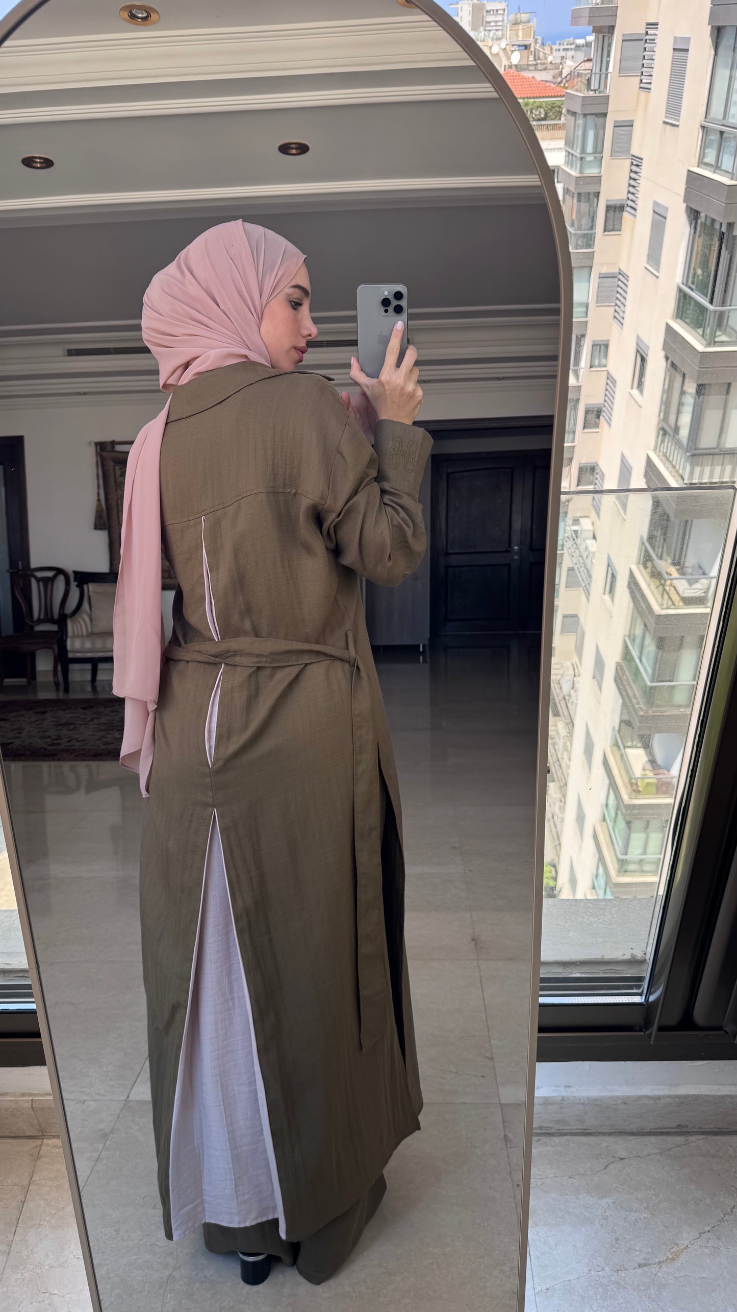 Sahar Set in Army green