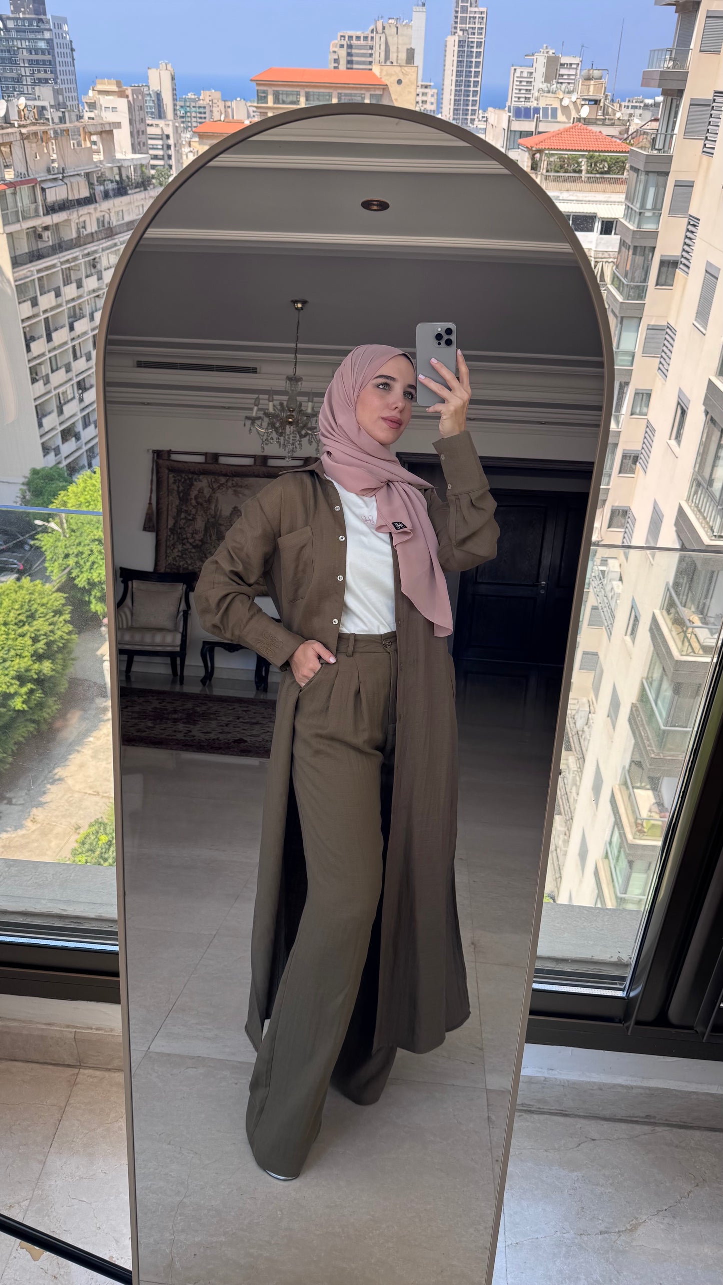 Sahar Set in Army green