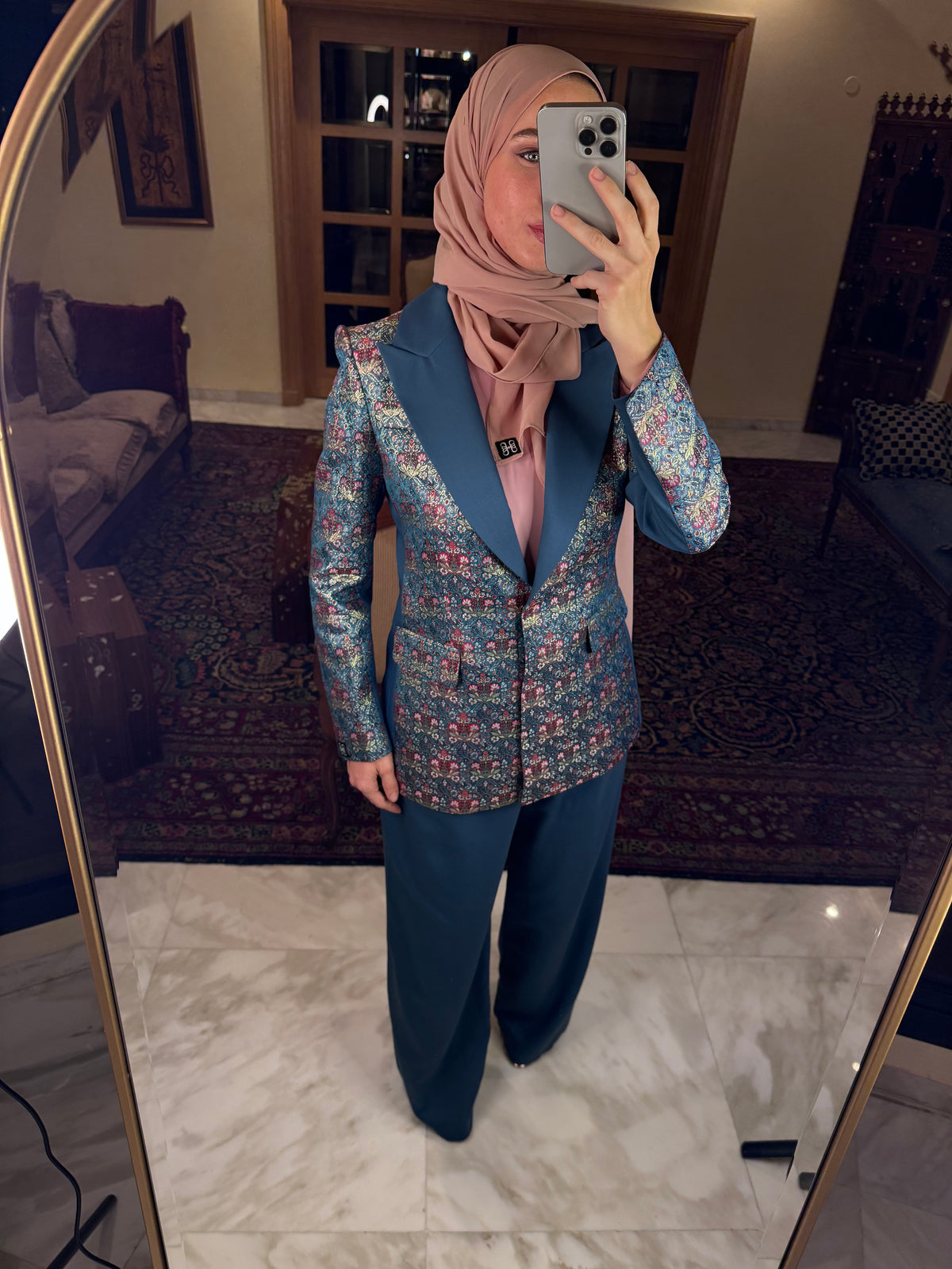 Fayrouz Brocade Set