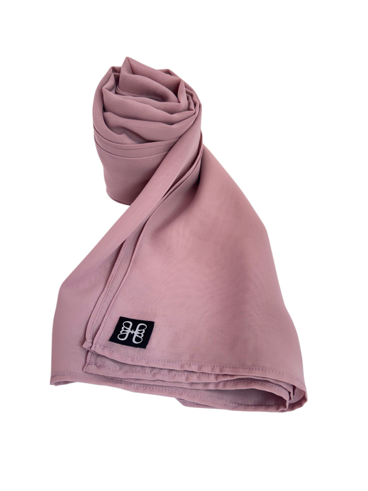 Dusty Pink Chiffon Hijab