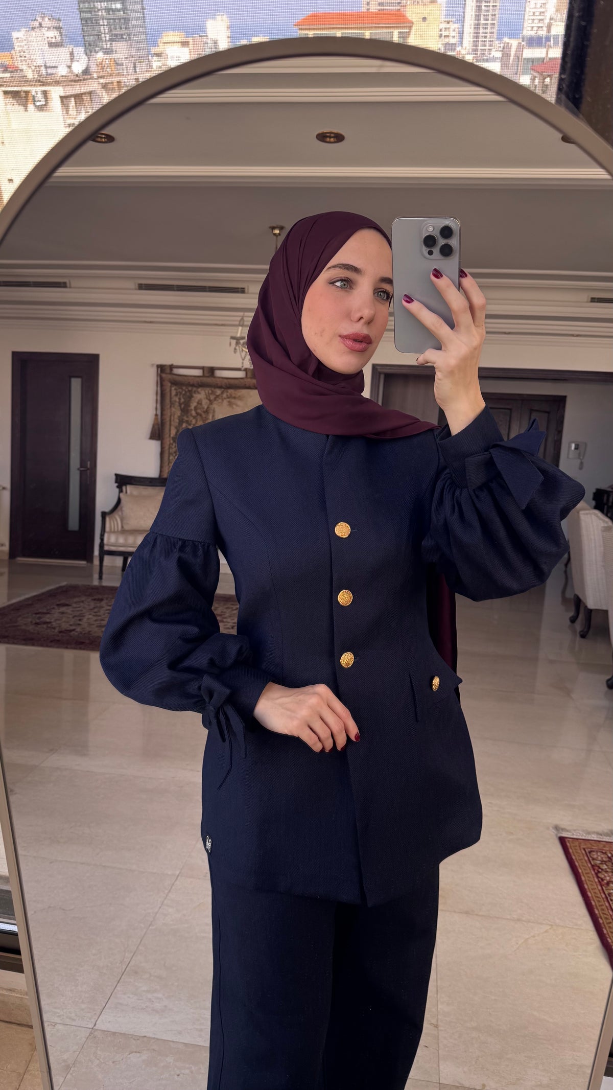 Roya Set in Midnight Navy