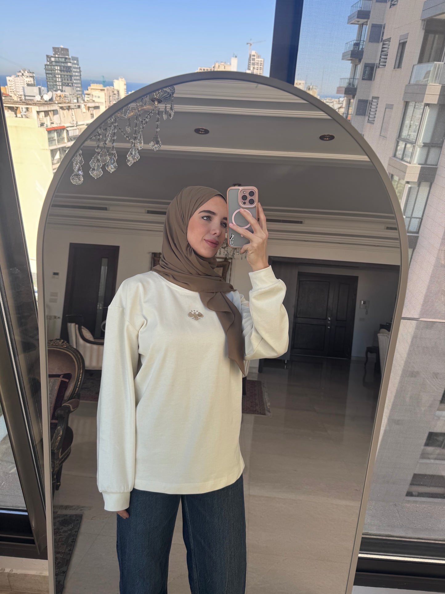 Syrian Eagle Emblem Tshirt (long)