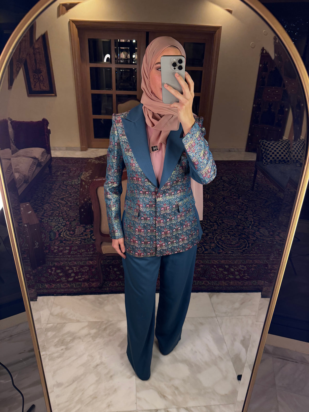 Fayrouz Brocade Set