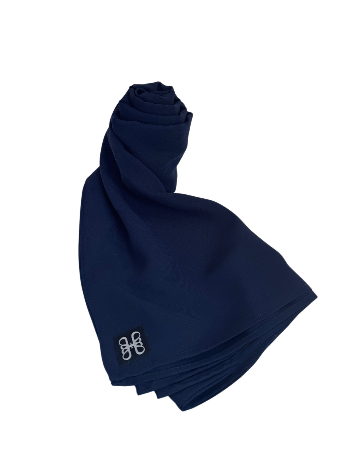 Petrol Blue Chiffon Hijab