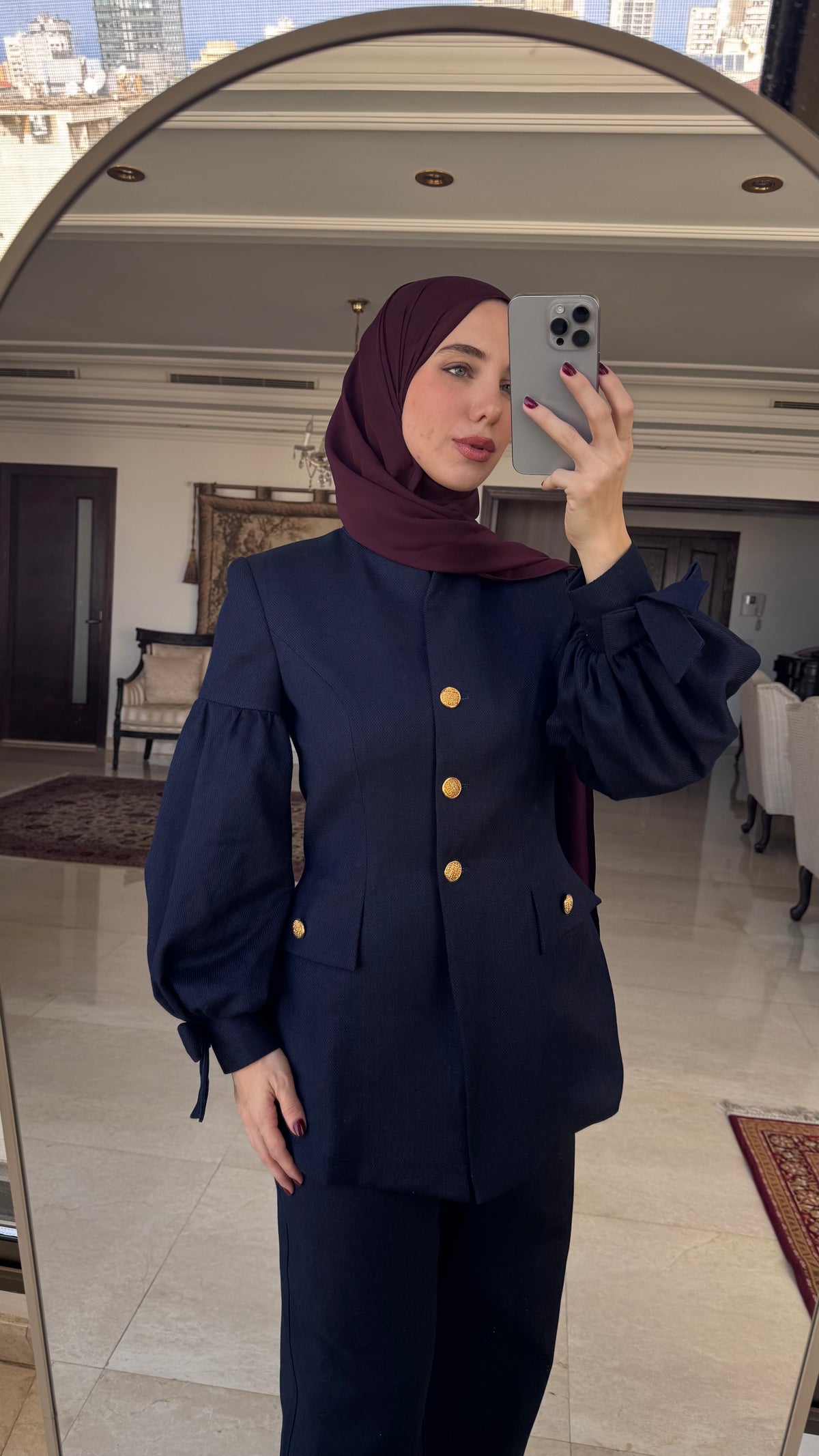 Roya Set in Midnight Navy