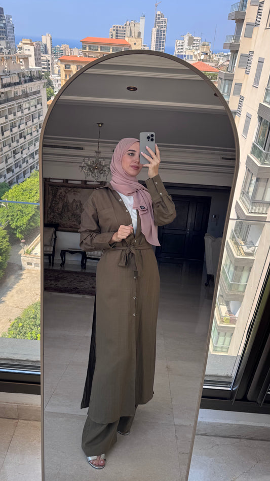 Sahar Set in Army green