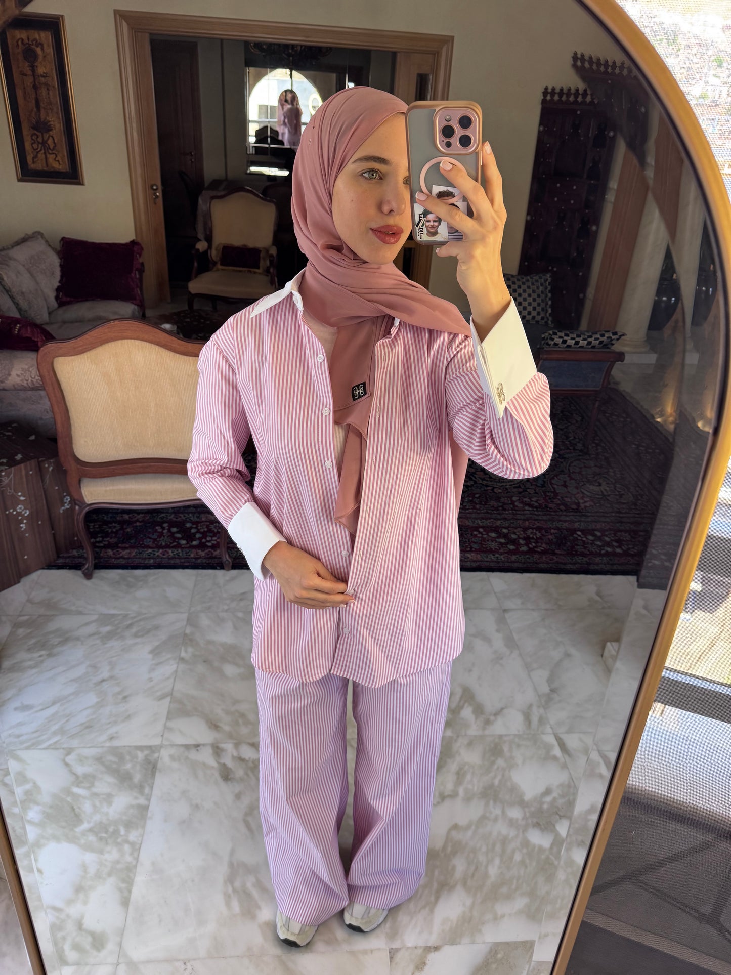 Rose Set in Barbie Pink