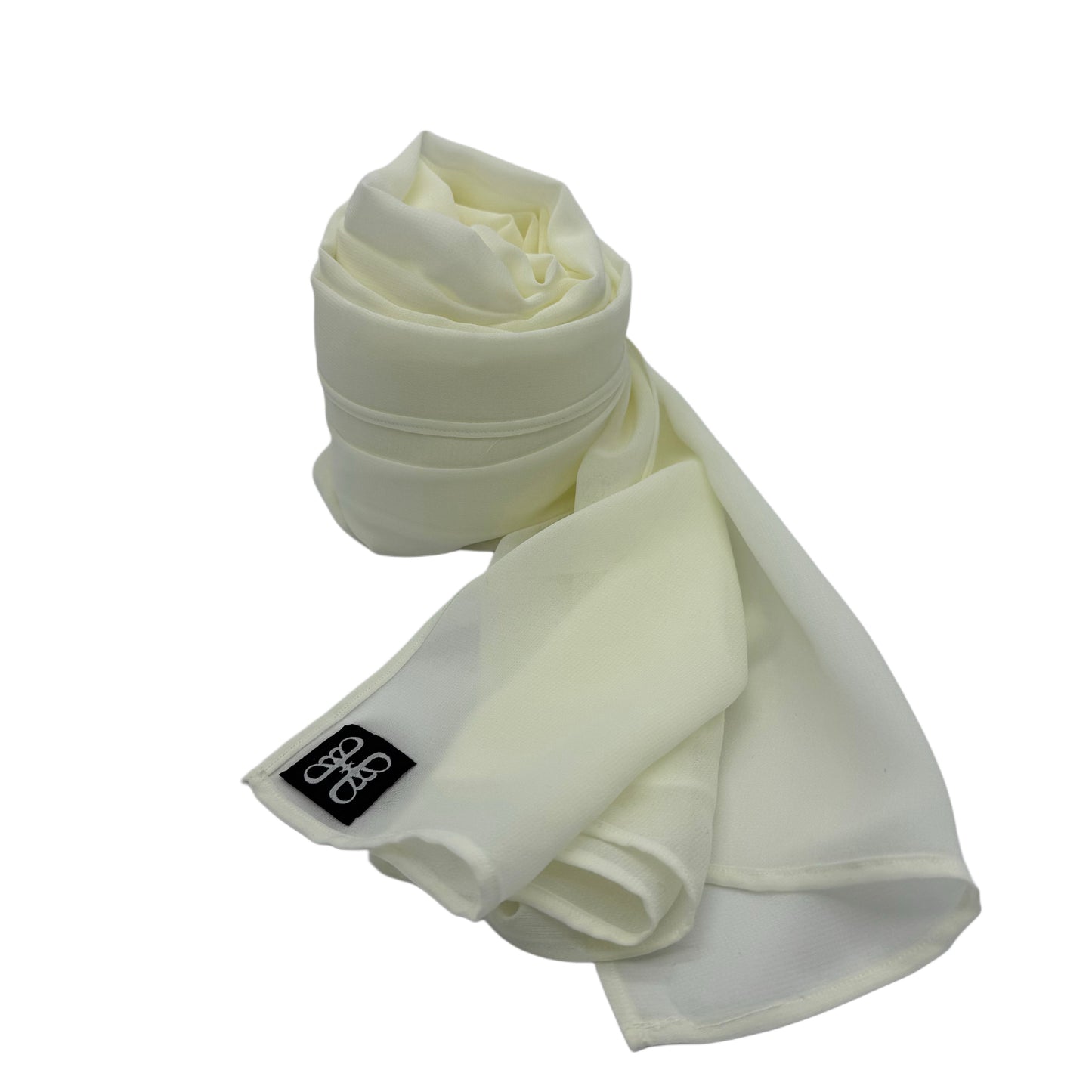 Vanilla Cream Chiffon Hijab