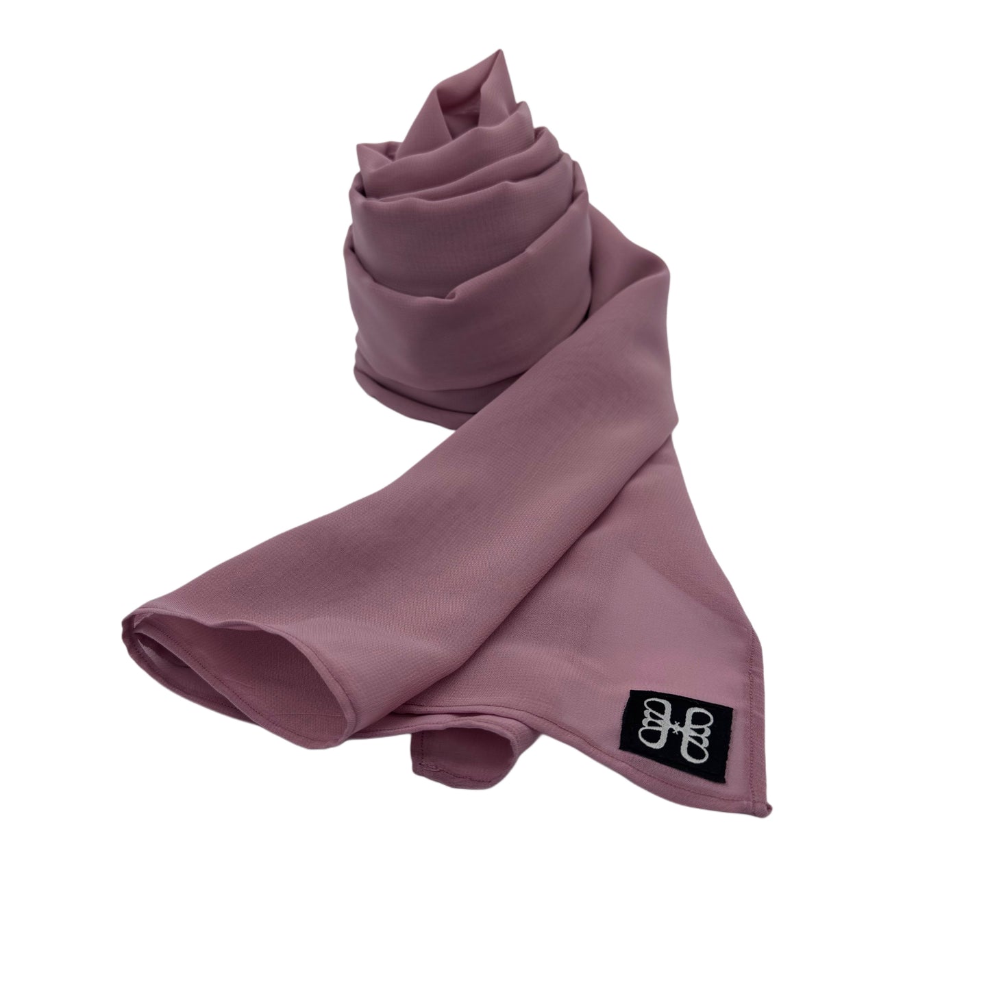 Rose Pink Chiffon Hijab