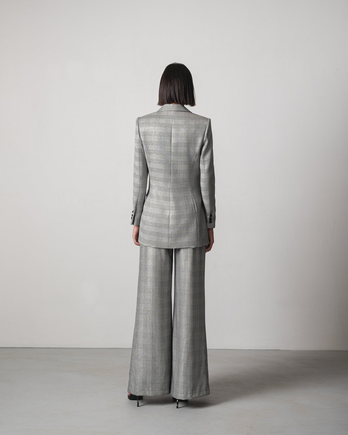 Balqees Plaid Suit