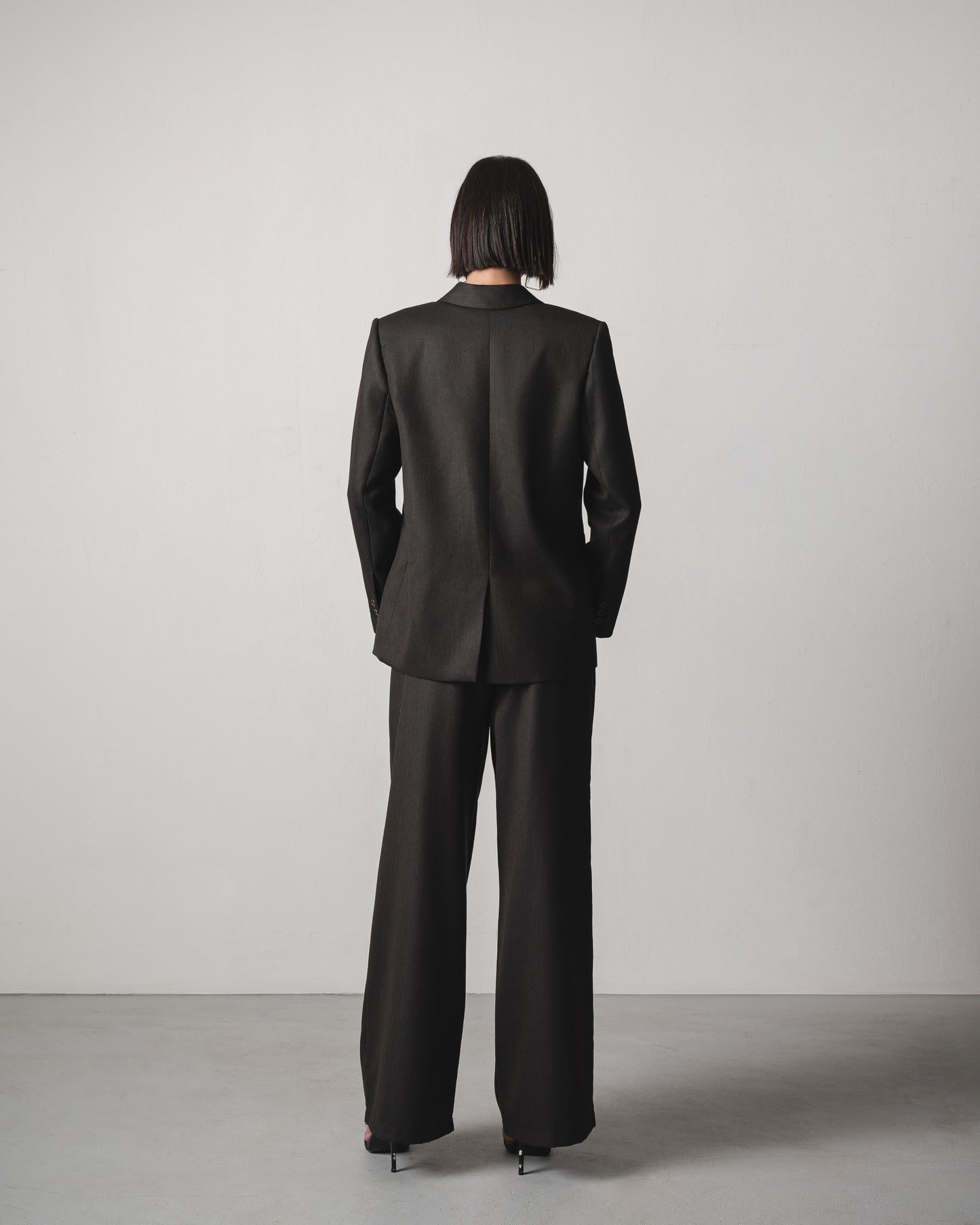 Nada Suit in Dark Brown