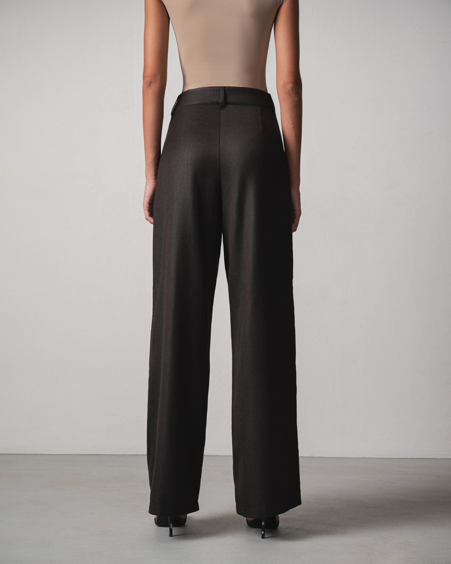 Nada Suit in Dark Brown