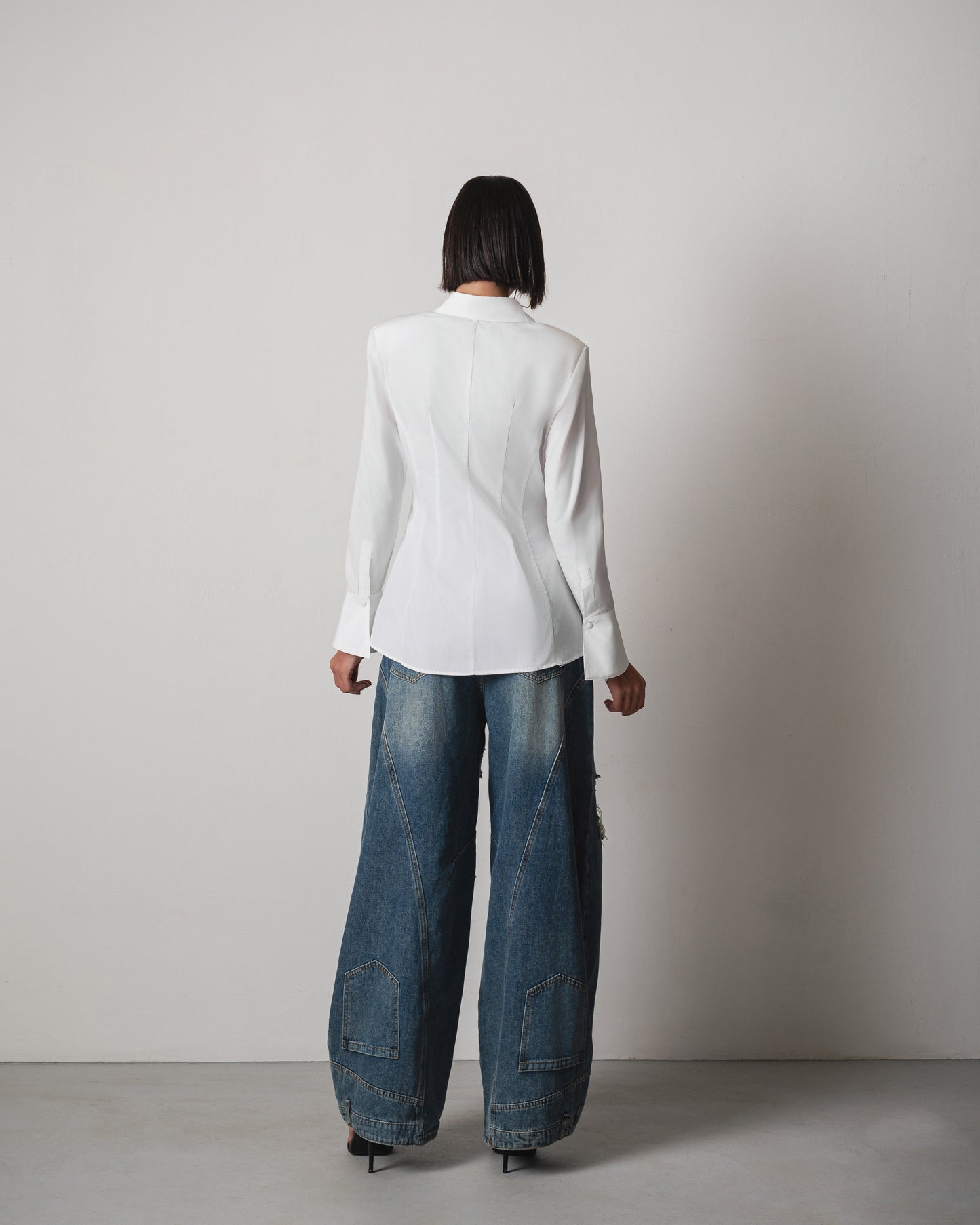 Lulwa Shirt in Off-White