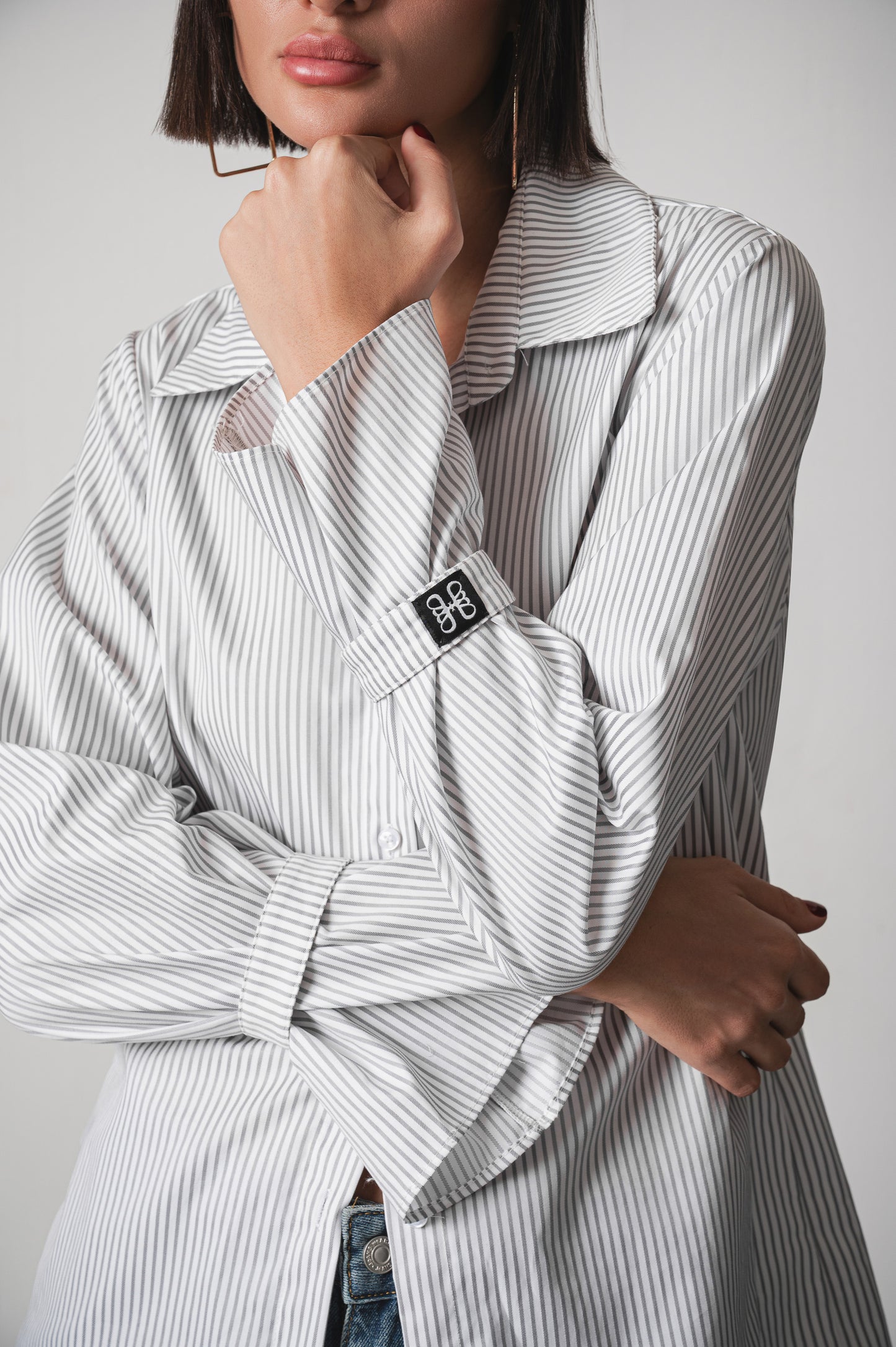 Salma Shirt in Grey