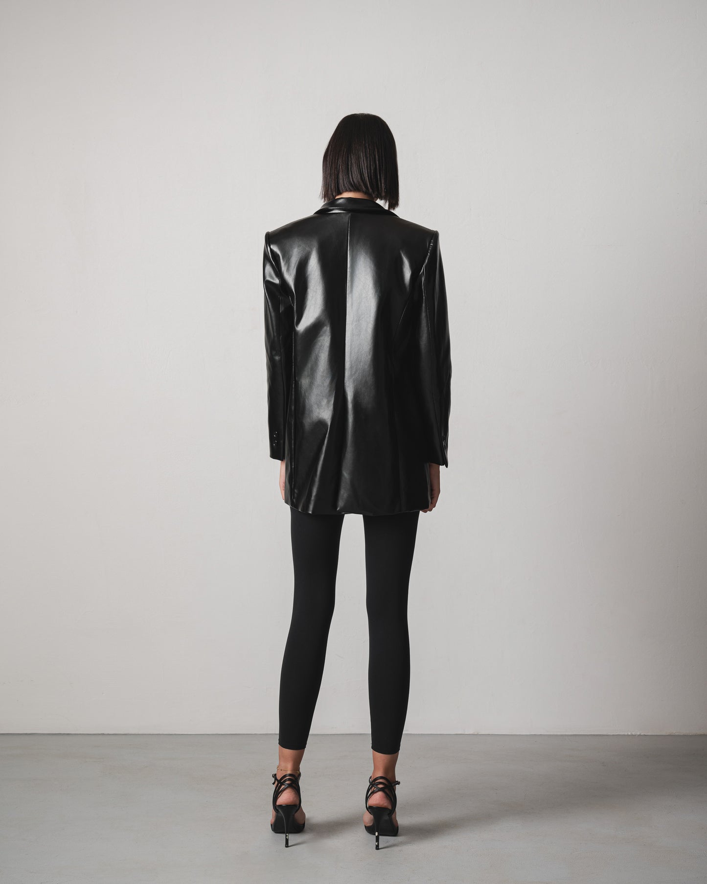 Tala Leather Blazer