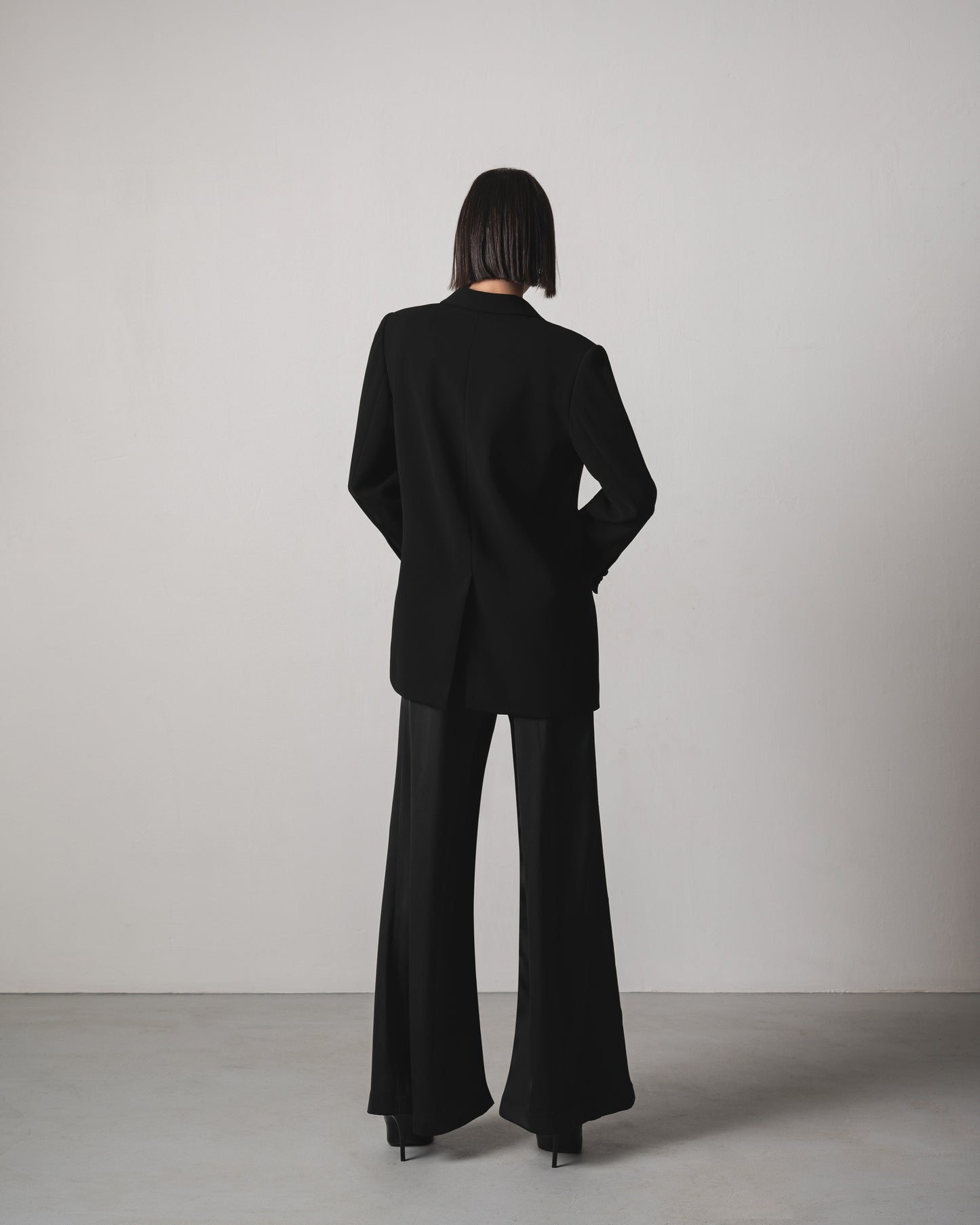 Lana Oversize Blazer in Black