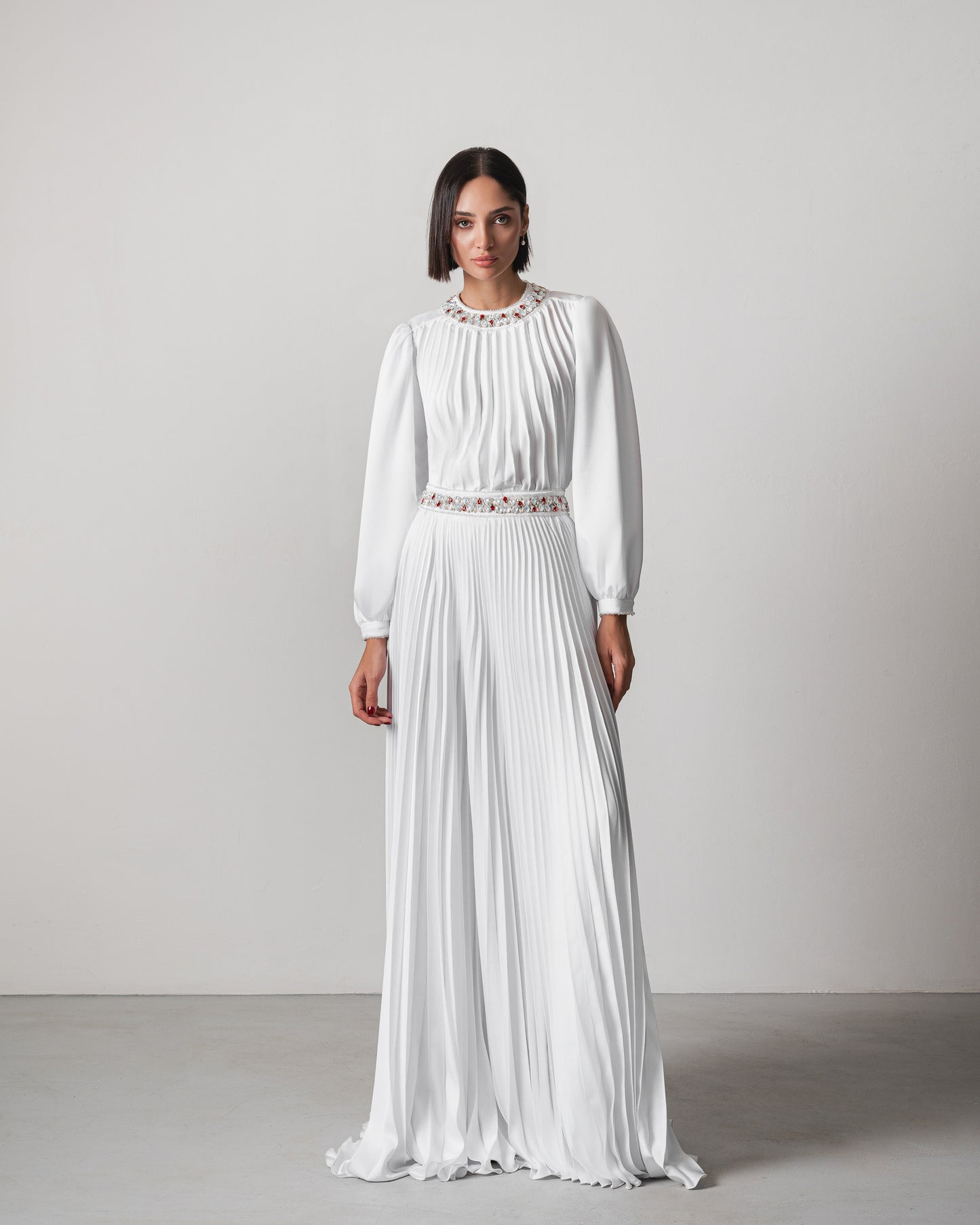 Reem Set in Crisp White