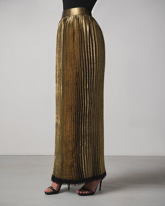 Amira Skirt in Gold